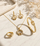 Luxury Gold Jewelry Set