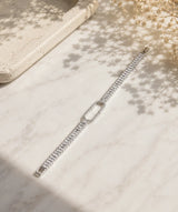 Baguette Paperclip Bracelet
