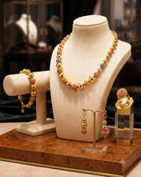Tri-Color Gold Jewelry Set