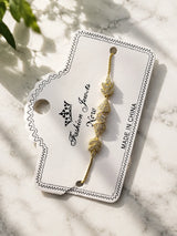 Elegant Gold Crystal Bracelet