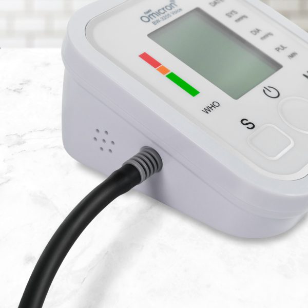 TaffOmicron Tensimeter Digital Pengukur Tekanan Darah Bahasa Indonesia - BW-3205 - White