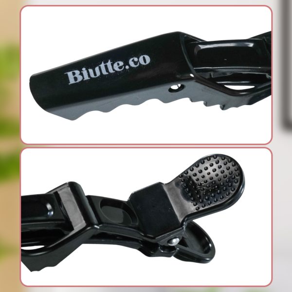 Biutte.co Jepit Rambut Salon Barber Hair Alligator Clip Grip 6PCS - L05