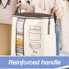 ISFRIDAY Tas Penyimpanan Baju Selimut Multifungsi Duffel Organizer Bag Barcode - IF45 - Blue