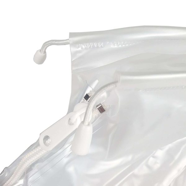 Rhodey Jas Hujan Sepatu Anti Air Shoes Cover PVC with Zipper XL 42-43 - FV031 - Transparent