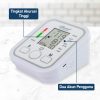TaffOmicron Tensimeter Digital Pengukur Tekanan Darah Bahasa Indonesia - BW-3205 - White