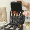 Biutte.co Tas Kosmetik Make Up Travel Organizer Bag Waterproof - FSS-25 - Black